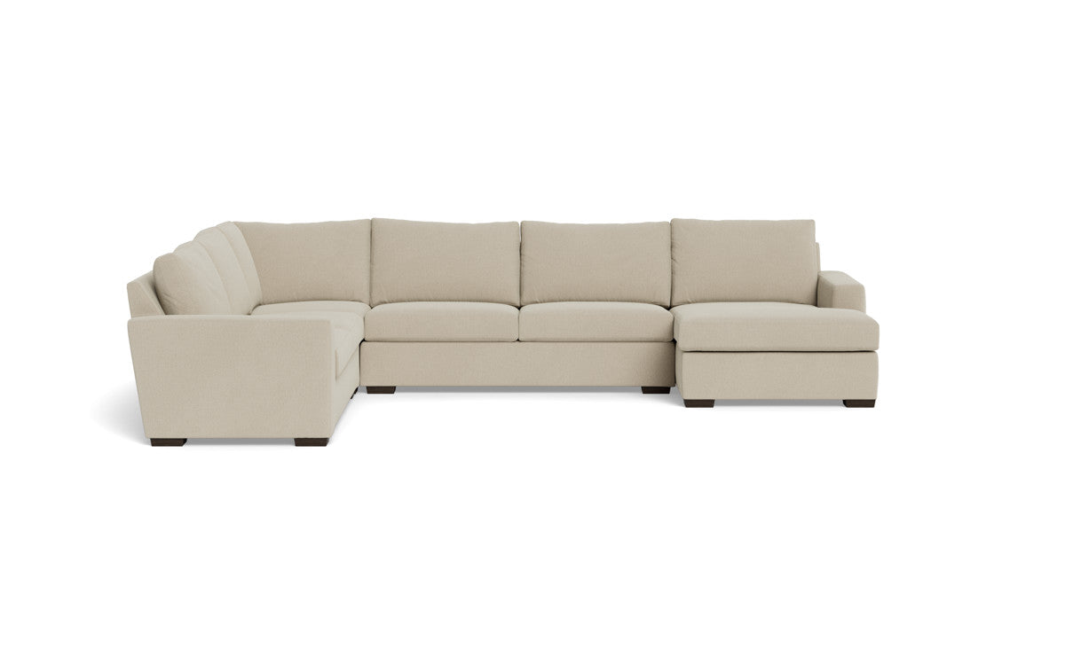 Mesa 156" Corner Sectionals w. Right Chaise - Curious Pearl