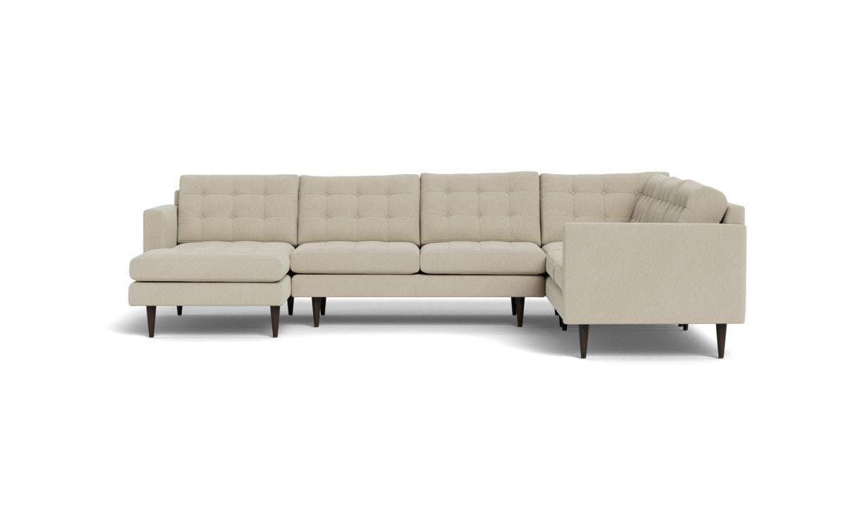 Wallace 131" Corner Sectionals w. Left Chaise - Curious Pearl