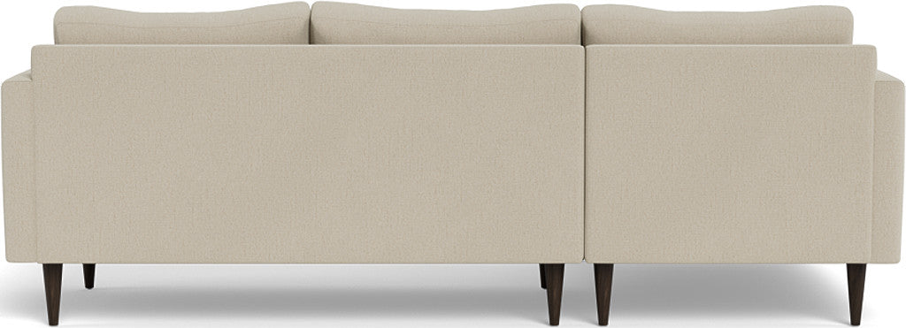 Wallace 98" Untufted Left Chaise Sectional - Curious Pearl