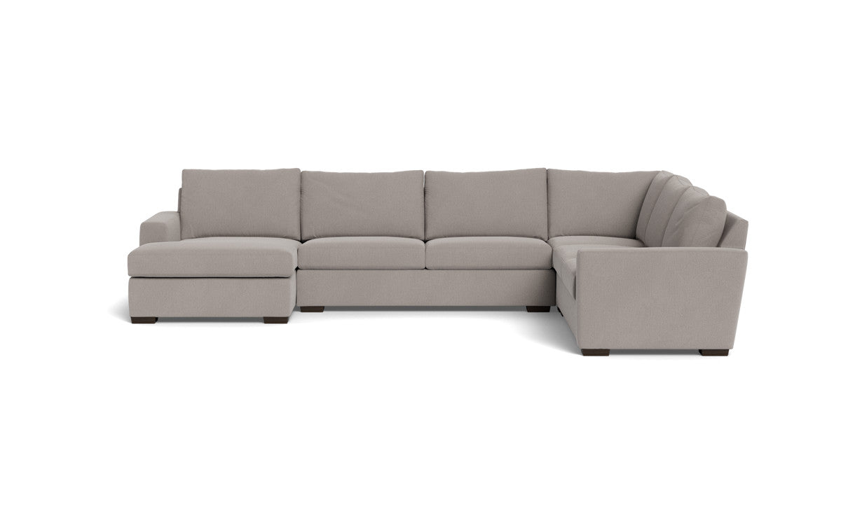 Mesa 156" Corner Sectionals w. Left Chaise - Curious Silverpine
