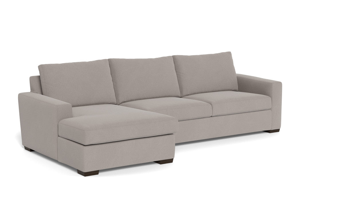 Mesa 123" Left Chaise Sectional - Curious Silverpine
