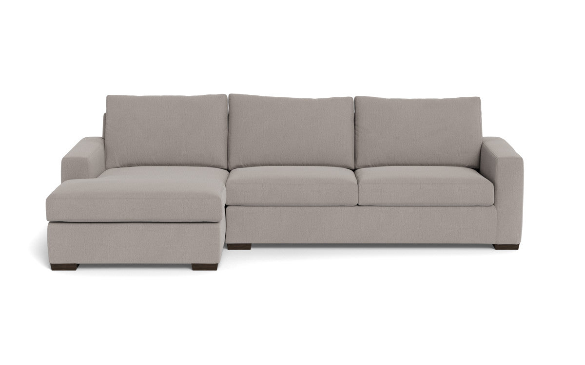 Mesa 123" Left Chaise Sectional - Curious Silverpine