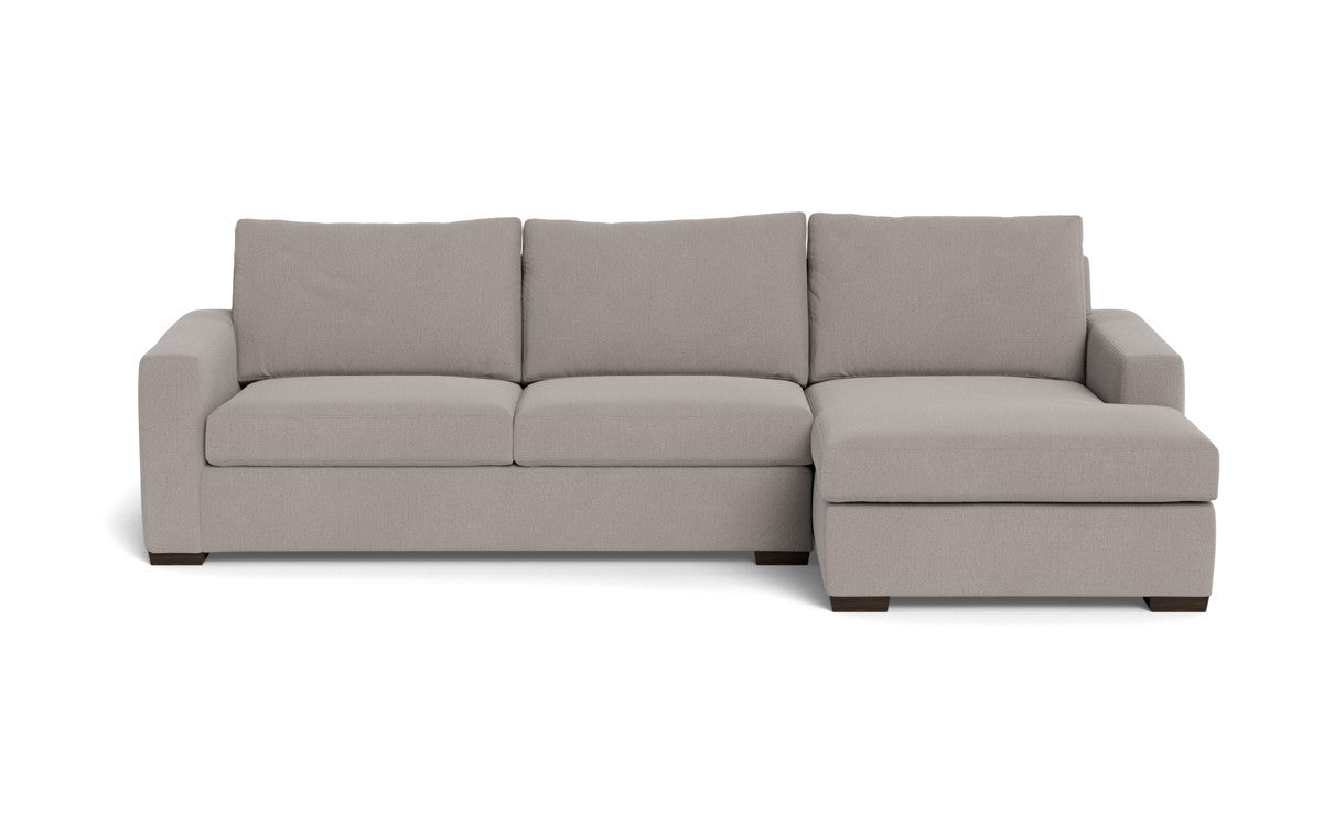 Mesa 123" Right Chaise Sectional - Curious Silverpine