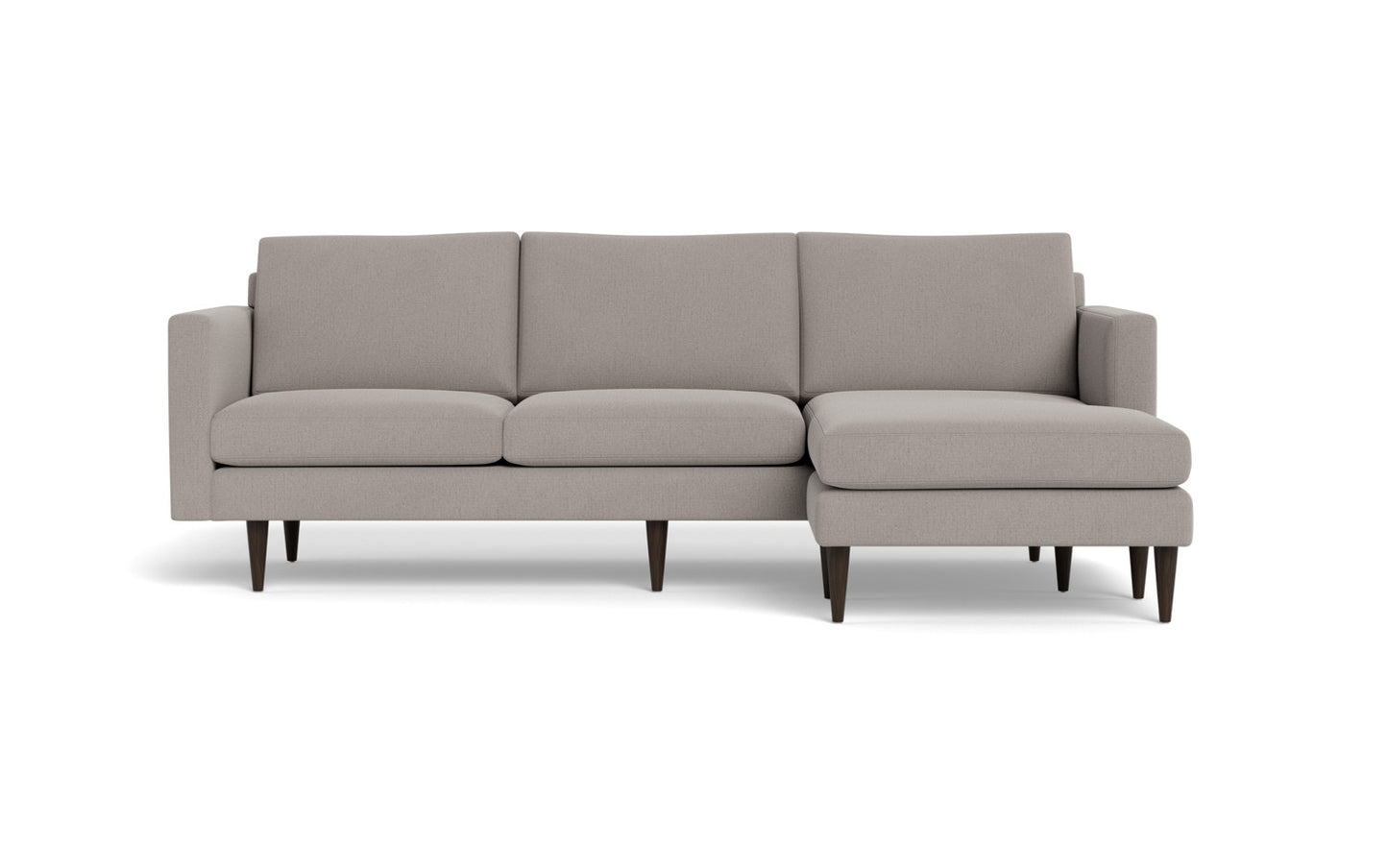 Wallace 98" Untufted Reversible Chaise Sofa - Curious Pearl