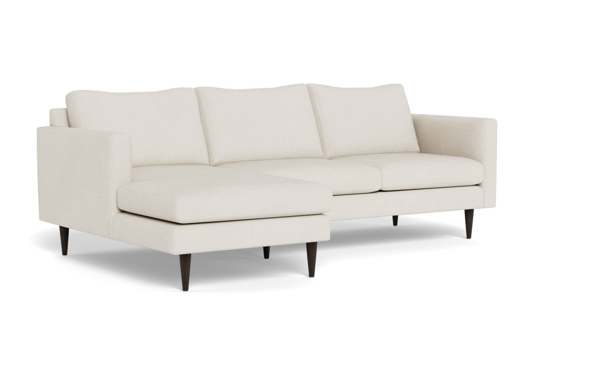 Wallace 98" Untufted Left Chaise Sectional - Curious Snow