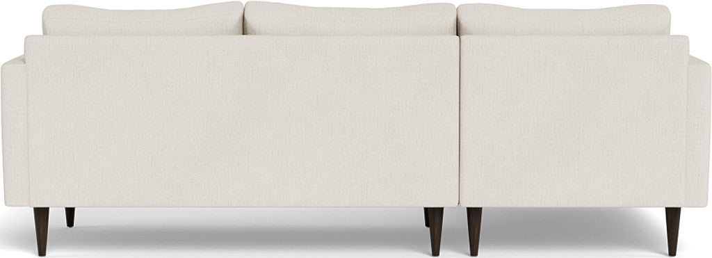 Wallace 98" Untufted Left Chaise Sectional - Curious Silverpine