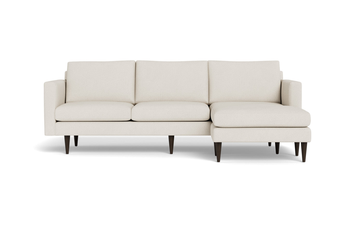 Wallace 98" Untufted Reversible Chaise Sofa - Curious Silverpine