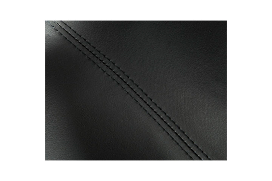 Cece Black Upholstered Counter Stools (Set of 2) -