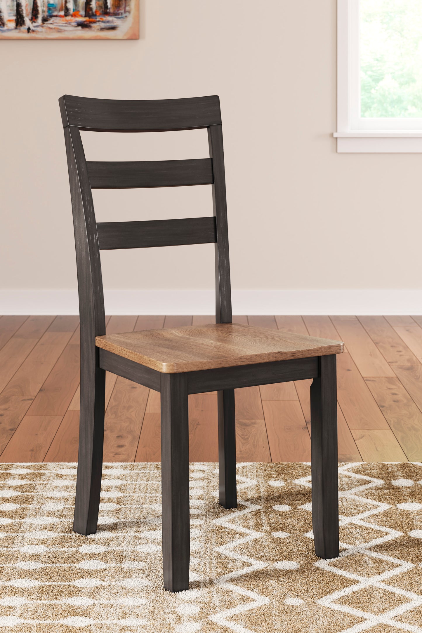 Georgina Side Chairs (set of 2) - Natural Brown