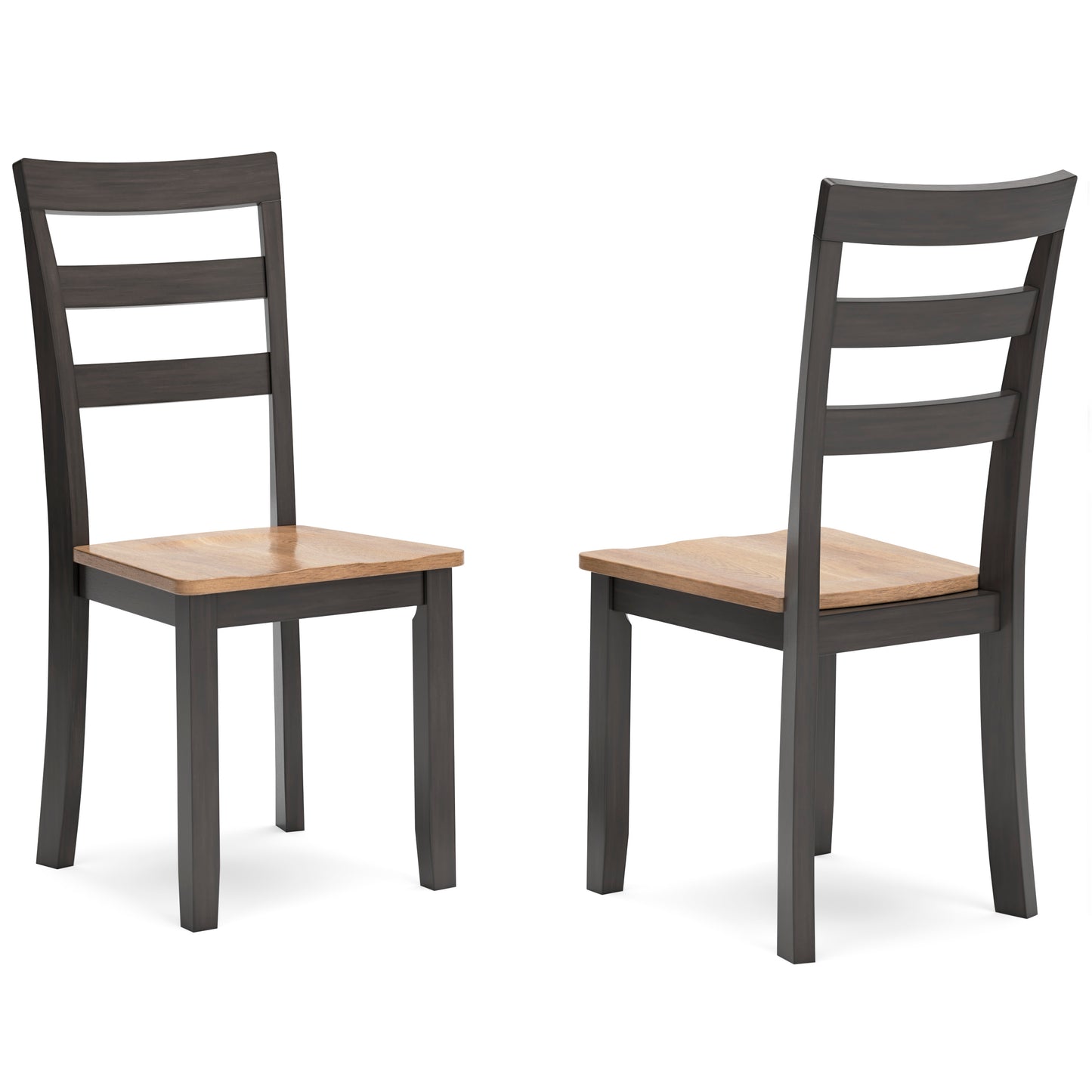 Georgina Side Chairs (set of 2) - Natural Brown