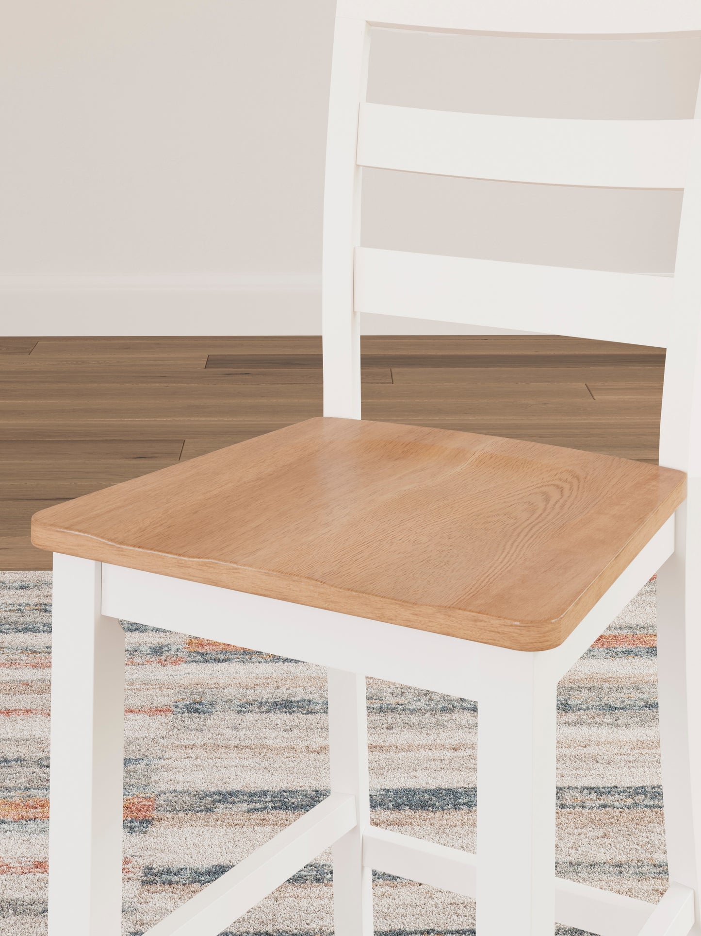 Georgina Counter Stools (set of 2) - Natural White