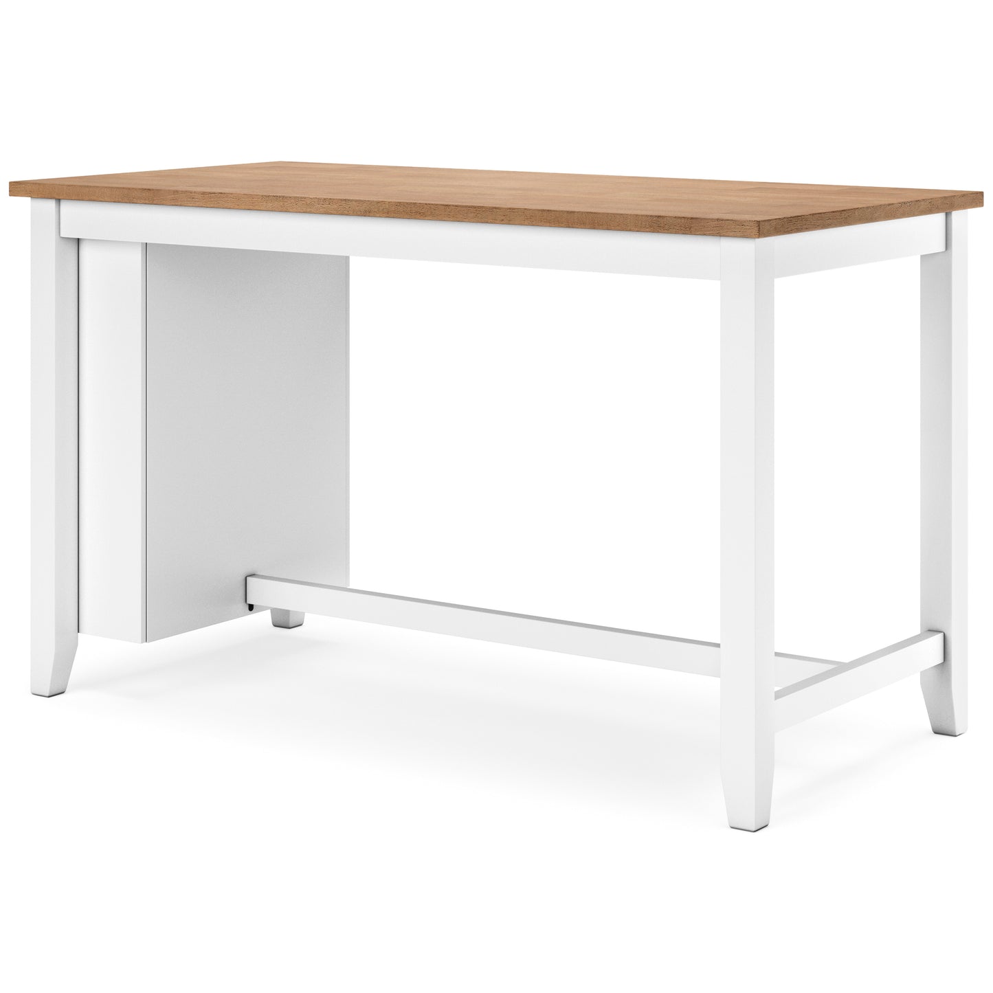 Georgina Counter Table - Natural Brown