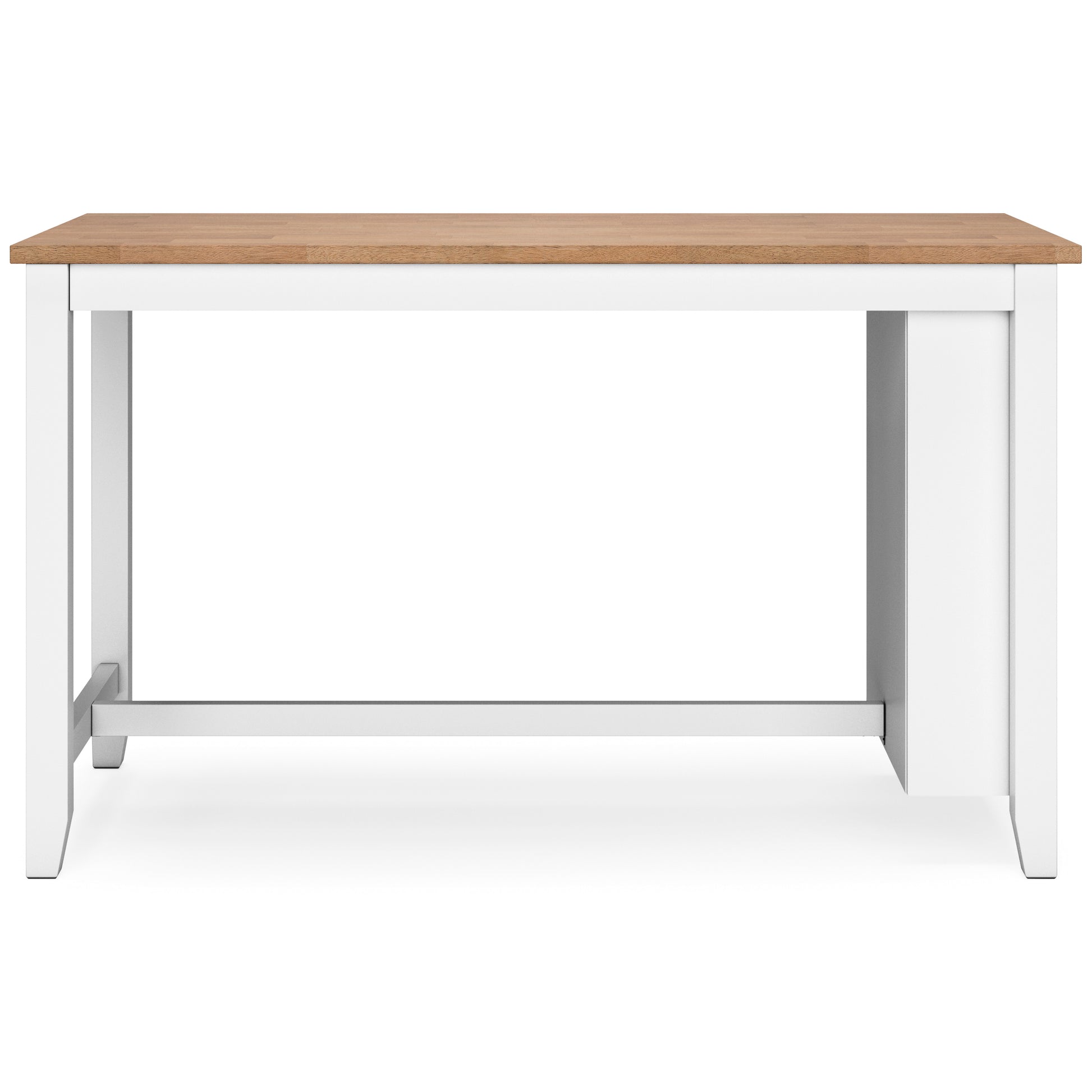Georgina Counter Table - Natural White