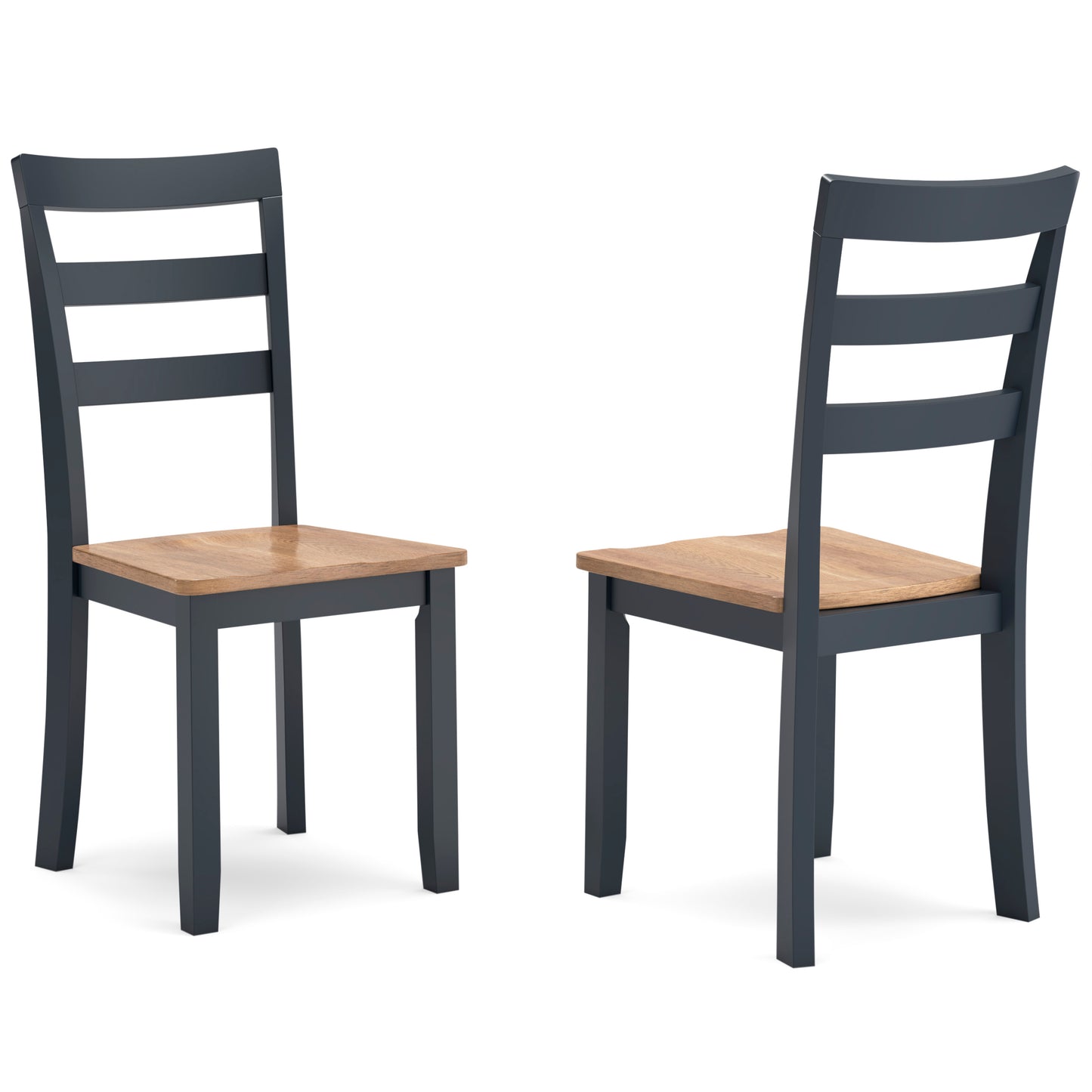 Georgina Side Chairs (set of 2) - Natural Blue