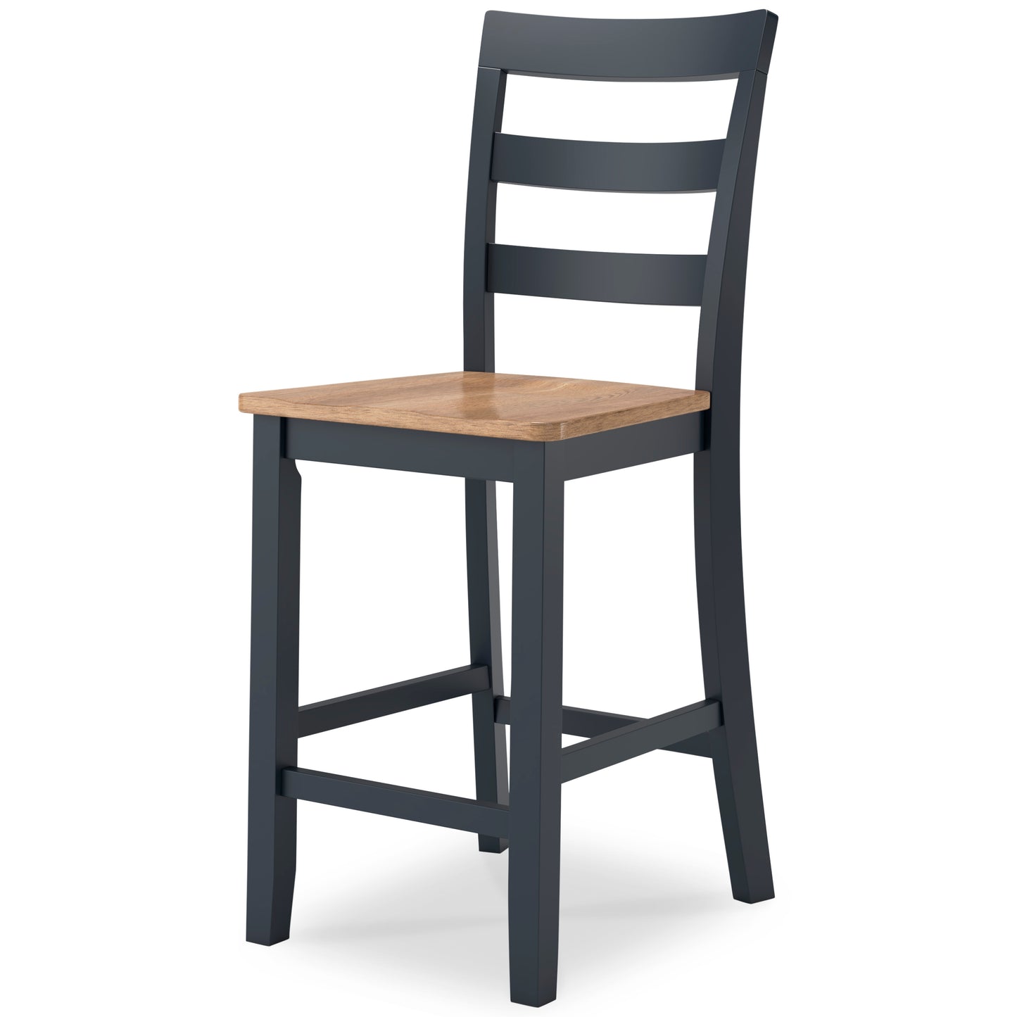 Georgina Counter Stools (set of 2) - Natural Blue
