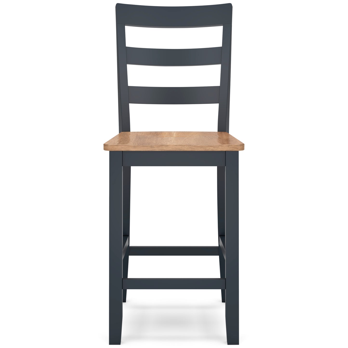 Georgina Counter Stools (set of 2) - Natural Blue