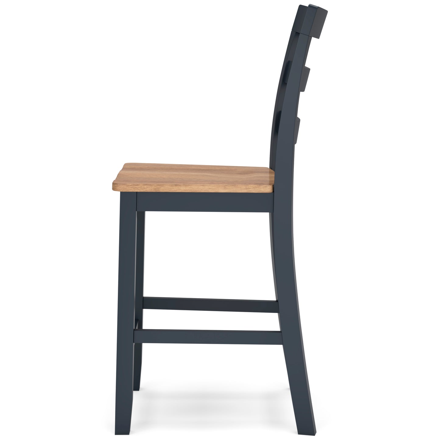 Georgina Counter Stools (set of 2) - Natural Blue