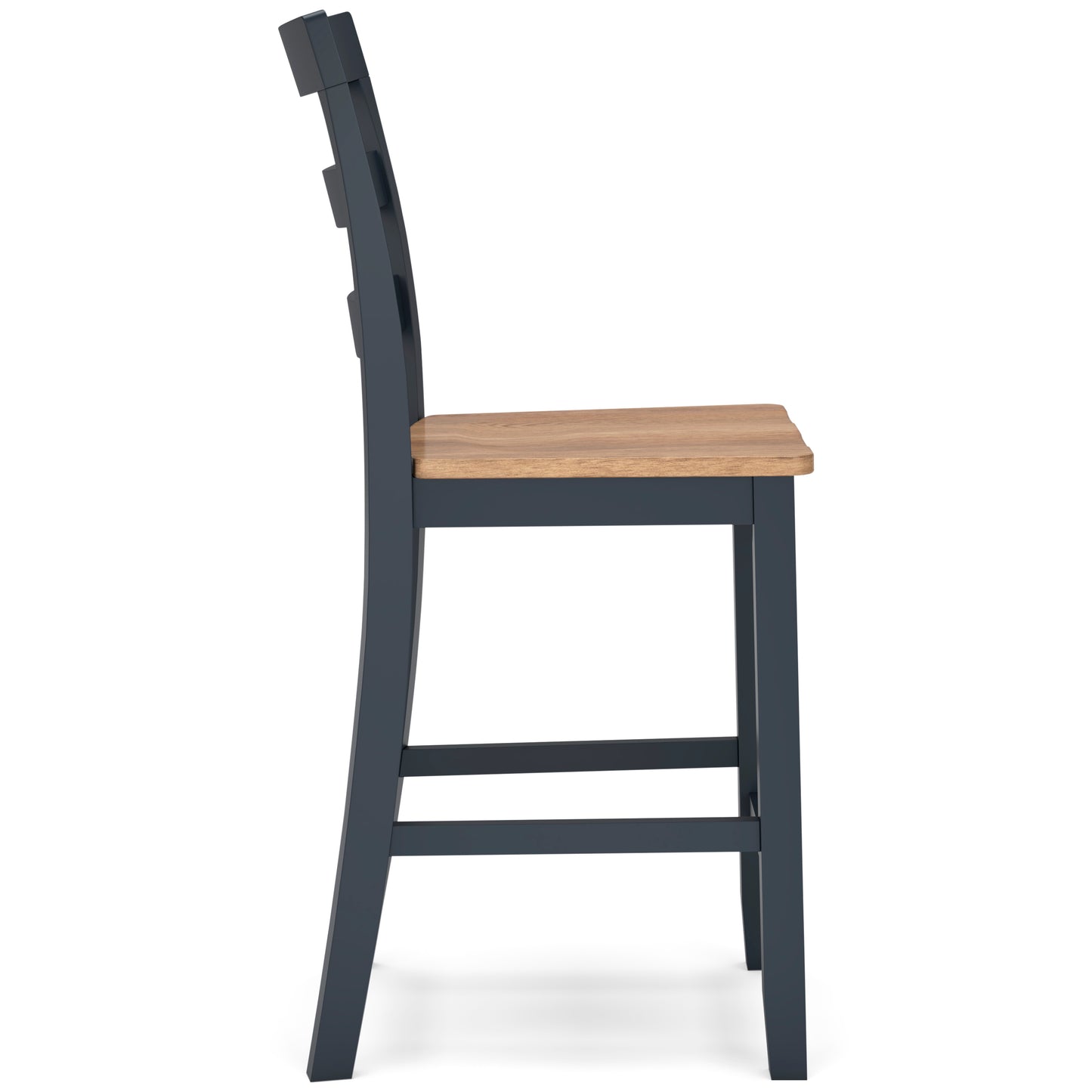 Georgina Counter Stools (set of 2) - Natural Blue