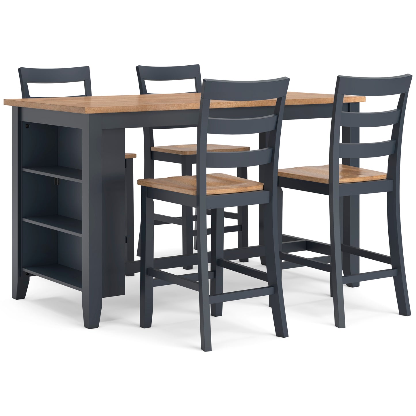 Georgina Counter Stools (set of 2) - Natural White