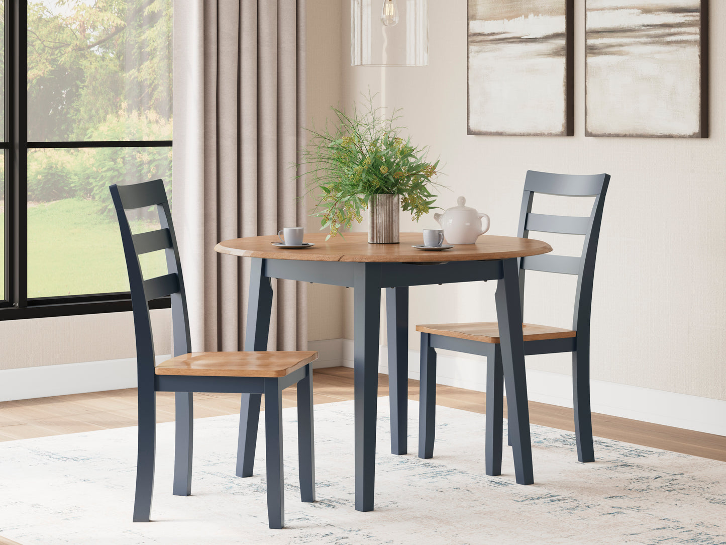 Georgina Round Table - Natural White