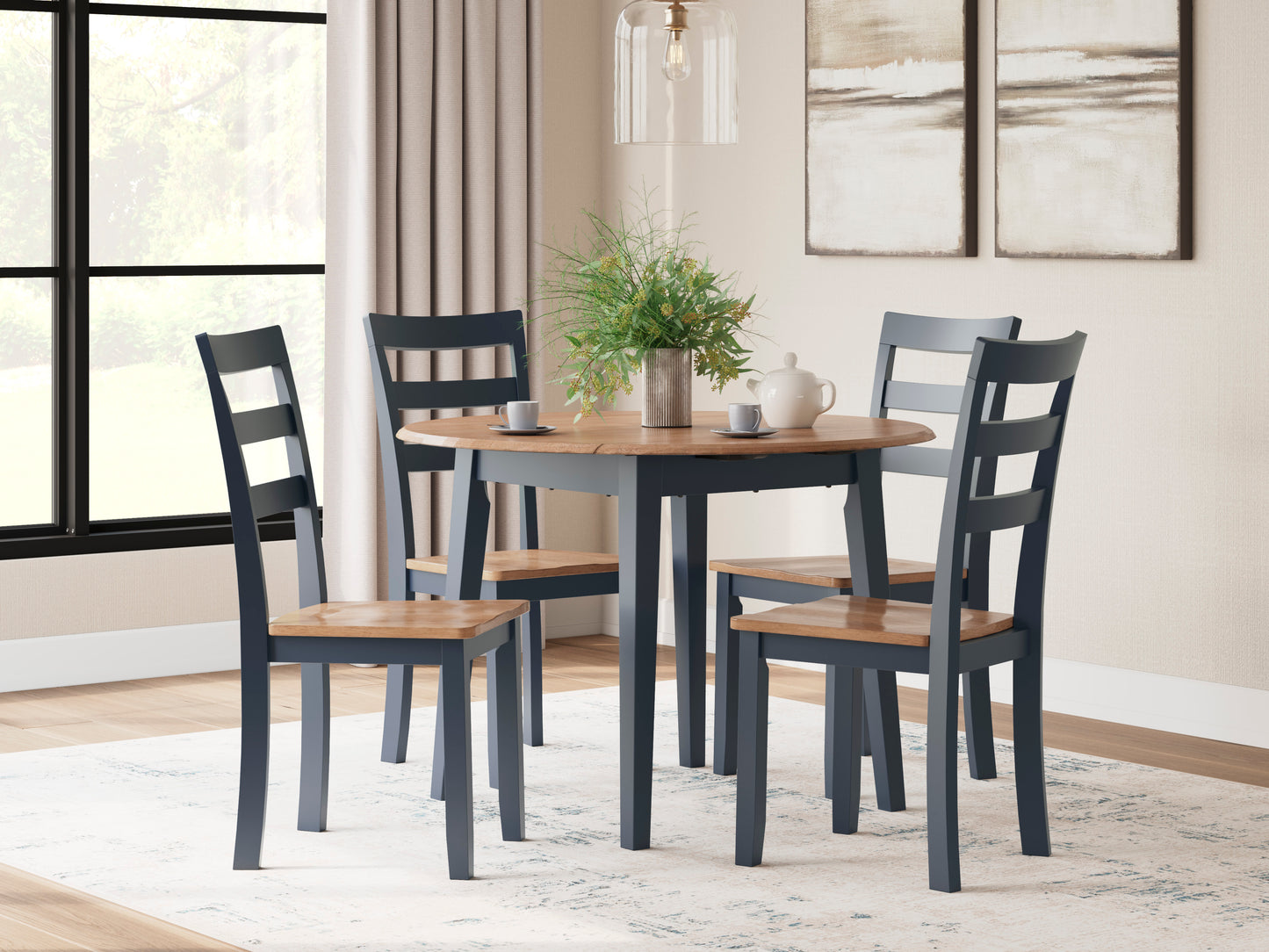 Georgina Round Table - Natural White