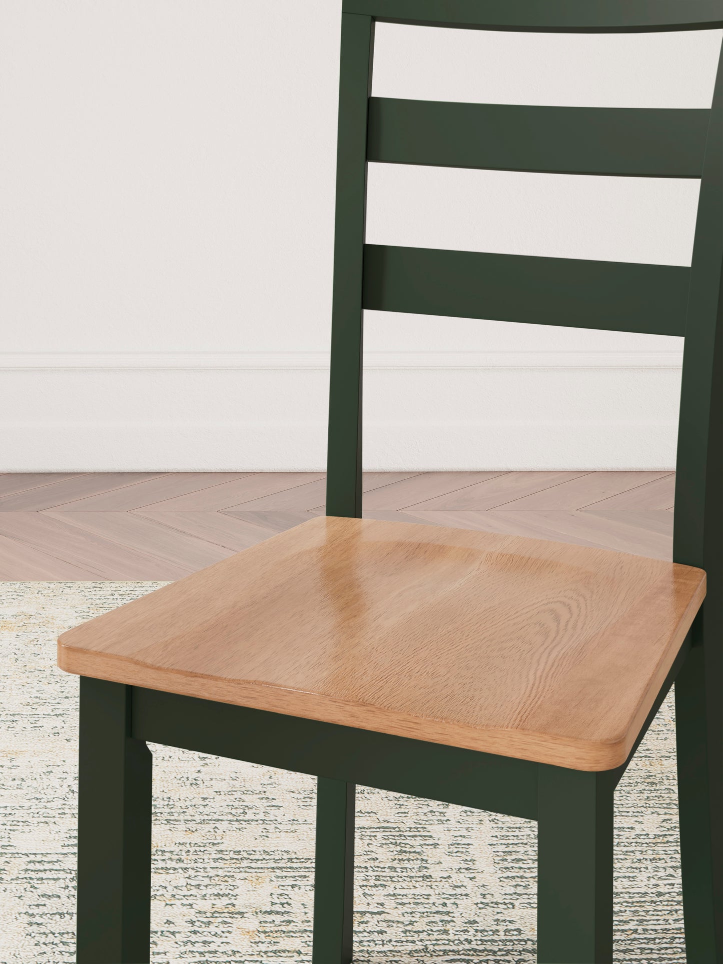 Georgina Side Chairs (set of 2) - Natural Green