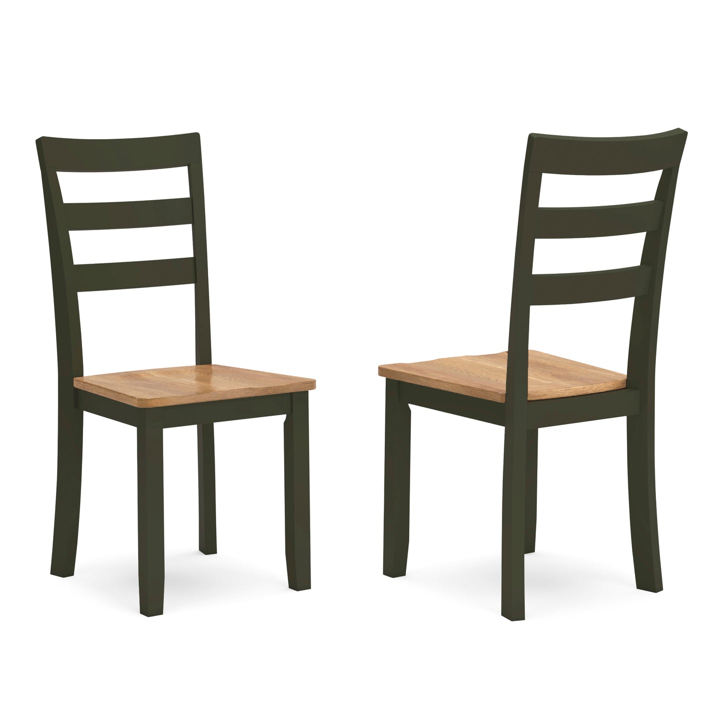 Georgina Side Chairs (set of 2) - Natural Green