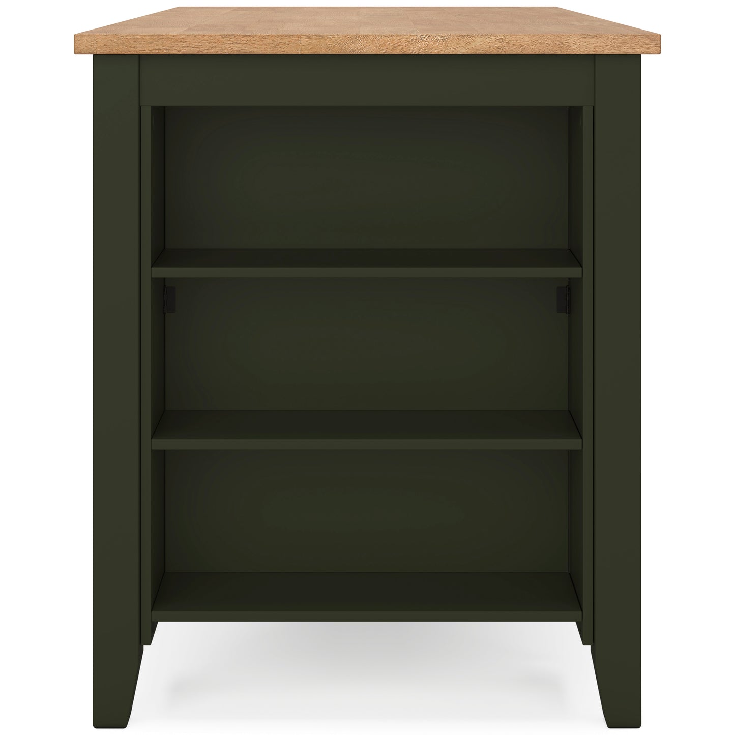 Georgina Counter Table - Natural Green