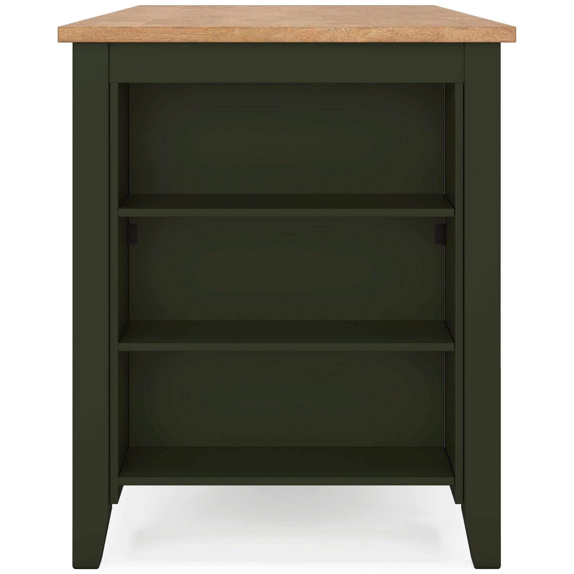Georgina Counter Table - Natural Green