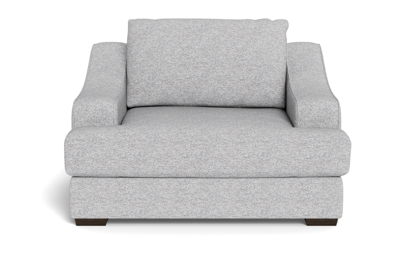 Austonian 56" Arm Chair - Delray Smoke