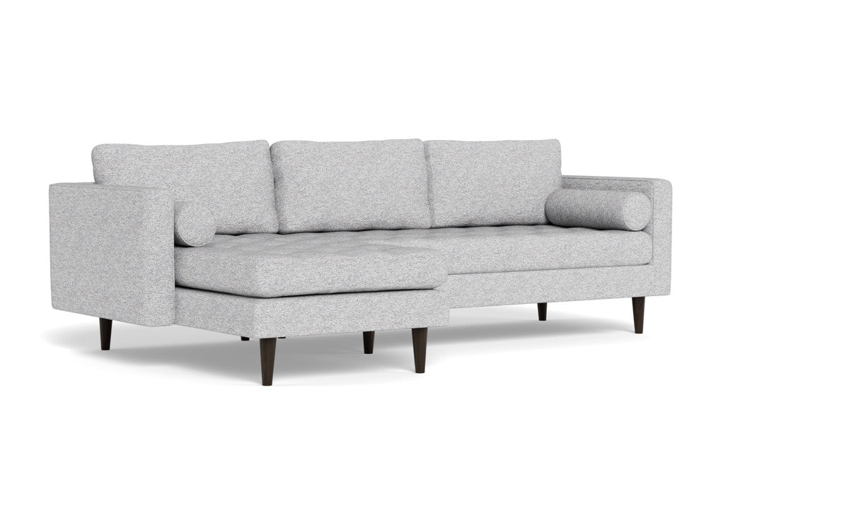 Ladybird 102" Left Chaise Sectional - Delray Smoke