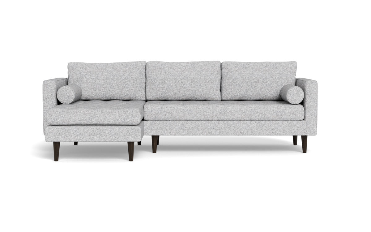 Ladybird 102" Left Chaise Sectional - Delray Smoke