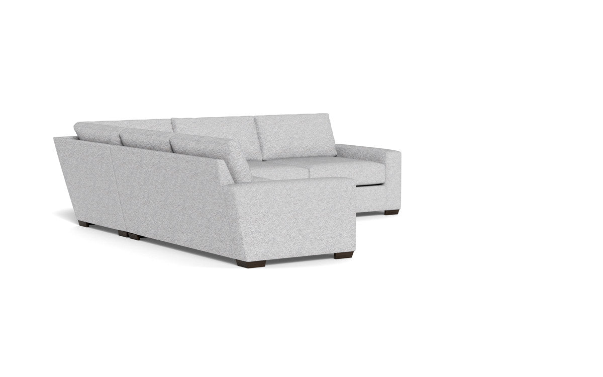 Mas Mesa 127" Deep Corner Sectional - Delray Smoke