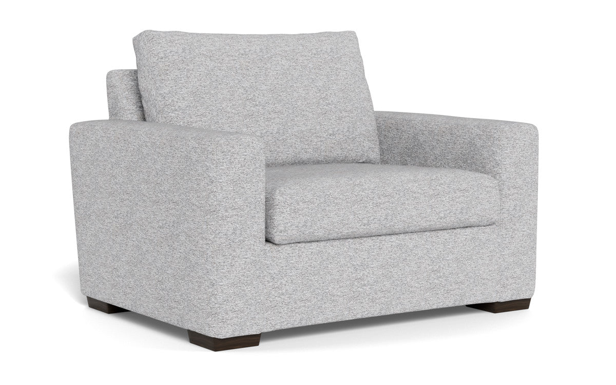 Mesa 52" Arm Chair - Delray Smoke