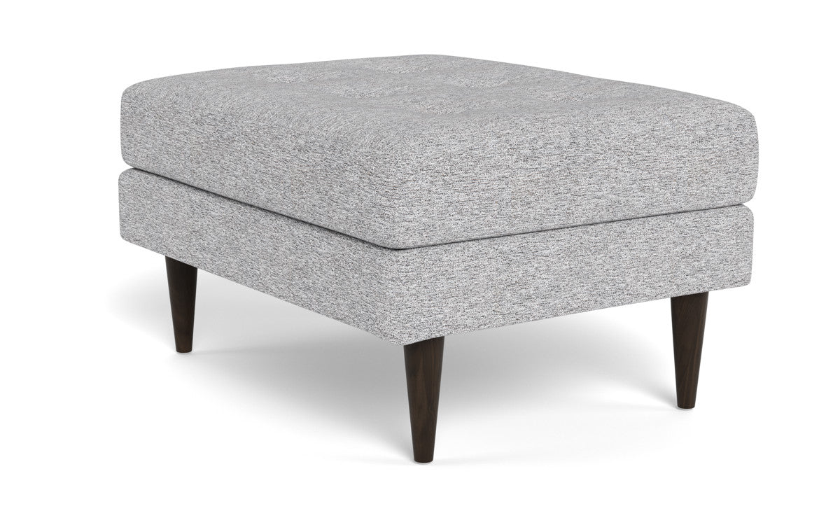 Wallace Ottoman - Delray Smoke