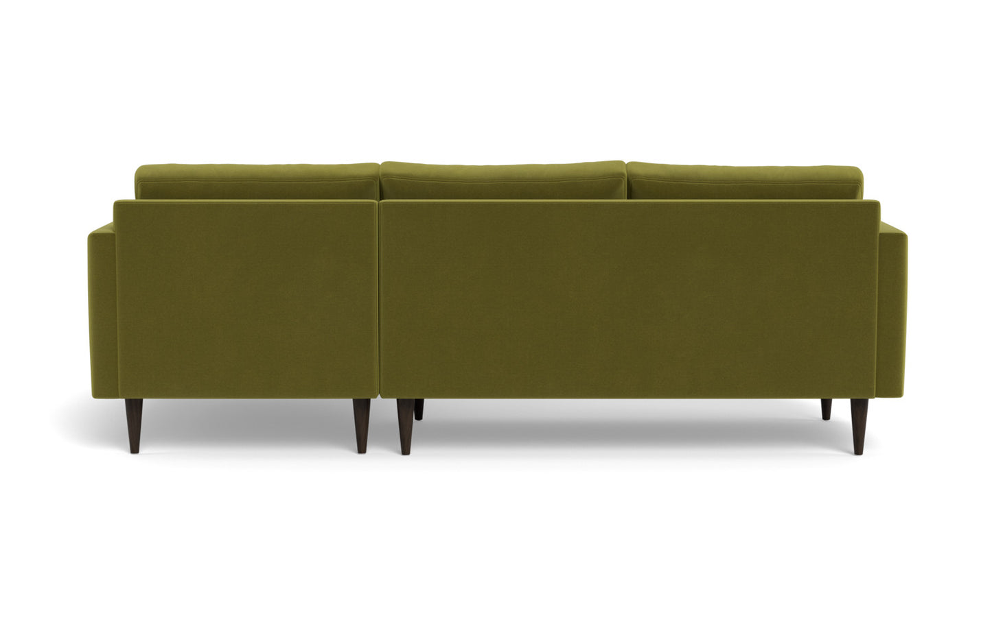 Wallace 98" Untufted Right Chaise Sectional - Dream Apple
