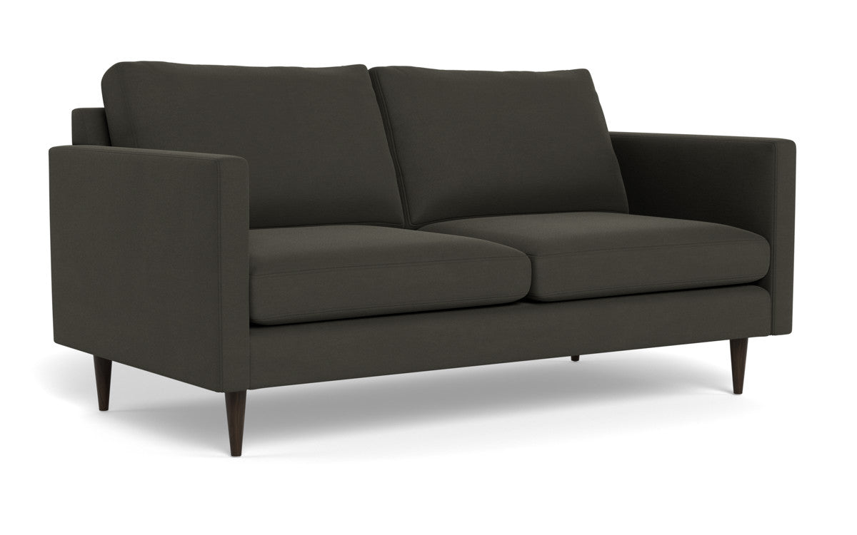 Wallace 69" Untufted Loveseat - Dream Chocolate