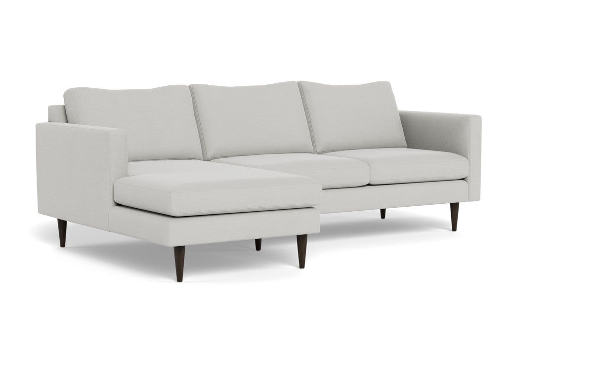 Wallace 98" Untufted Left Chaise Sectional - Dream Dove