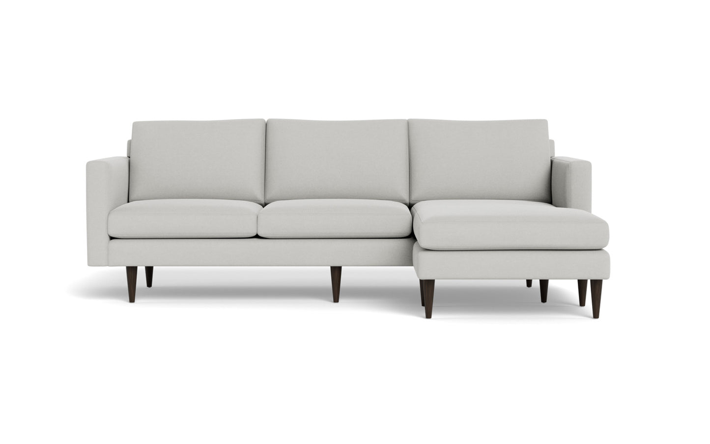 Wallace 98" Untufted Reversible Chaise Sofa - Dream Dove