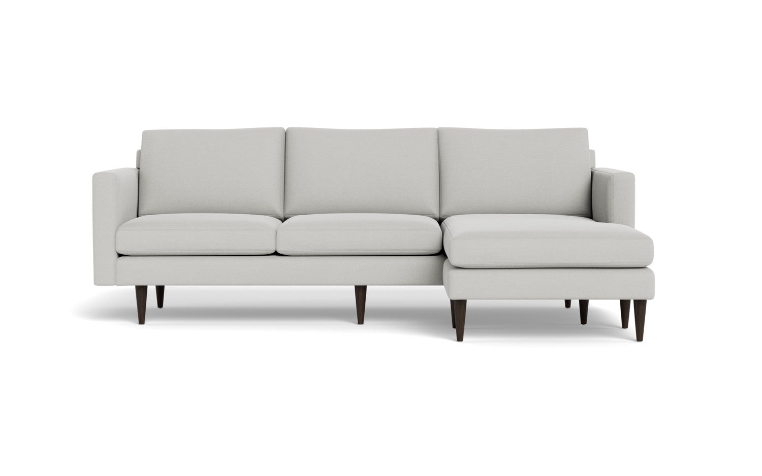 Wallace 98" Untufted Reversible Chaise Sofa - Dream Dove