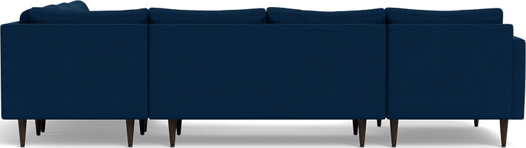 Wallace 130" Untufted Corner Sectionals w. Left Chaise - Dream Dove
