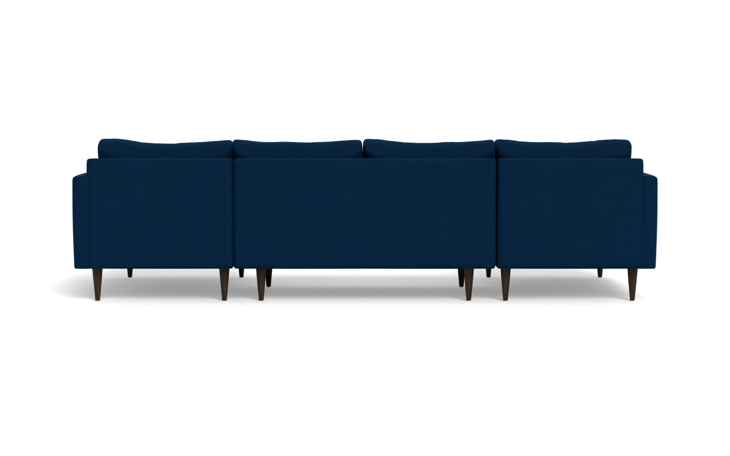 Wallace 126" Untufted Double Chaise U Sectional - Dream Eclipse