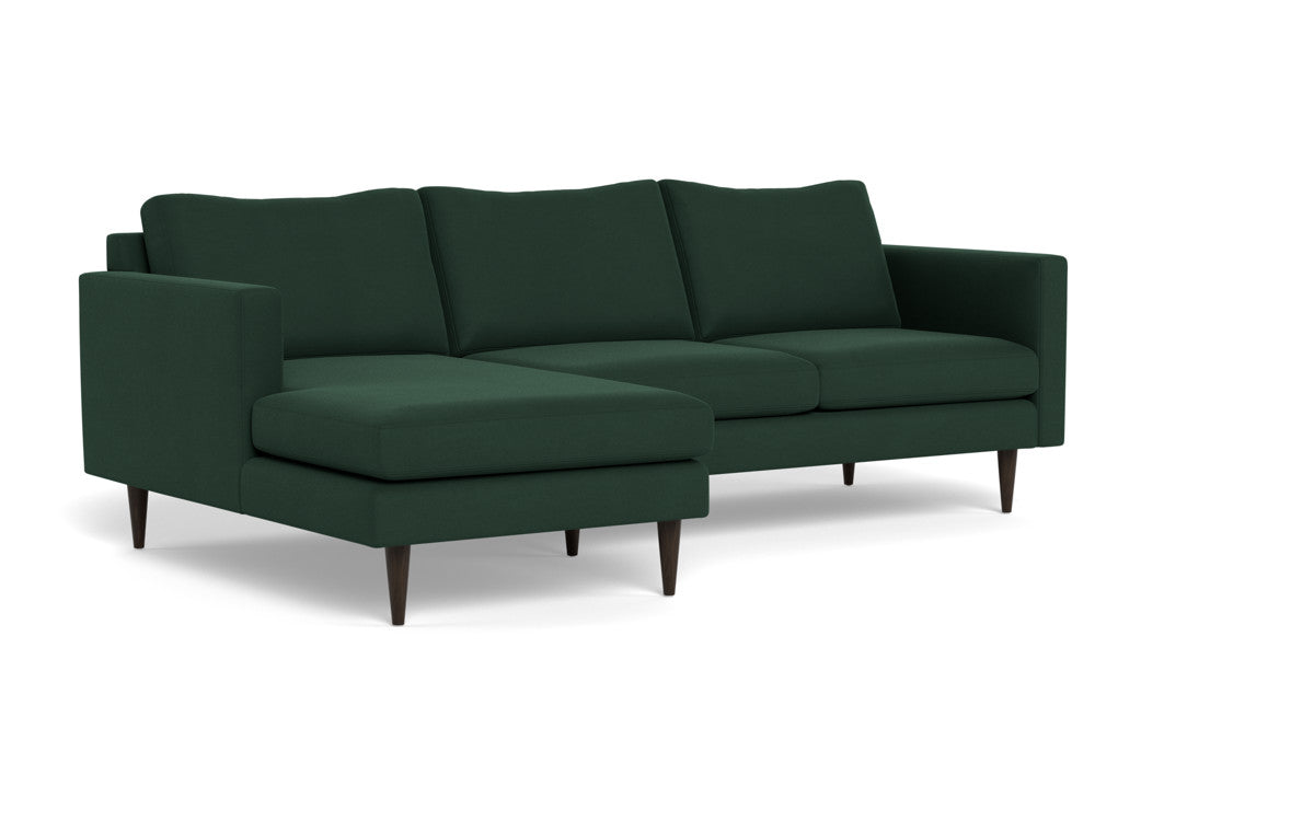 Wallace 98" Untufted Left Chaise Sectional - Dream Forest