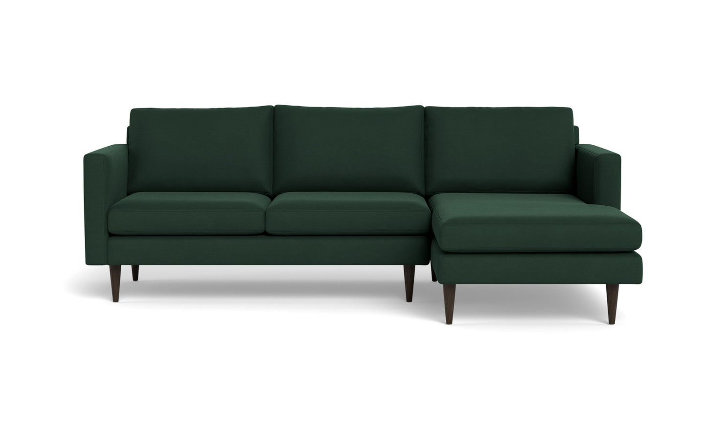 Wallace 98" Untufted Right Chaise Sectional - Dream Forest