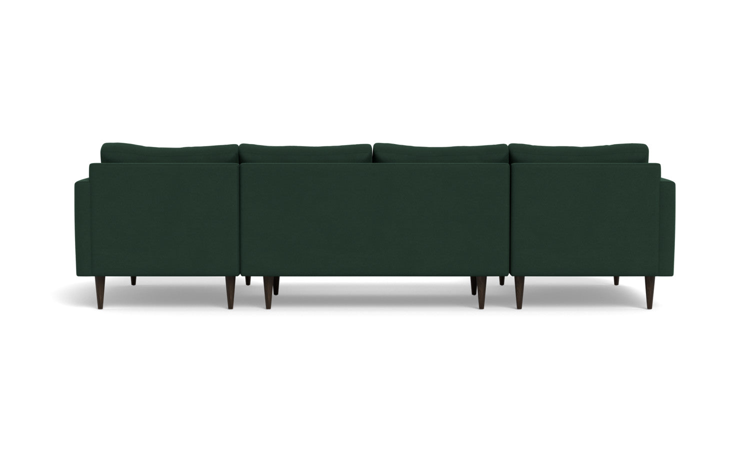 Wallace 126" Untufted Double Chaise U Sectional - Dream Eclipse