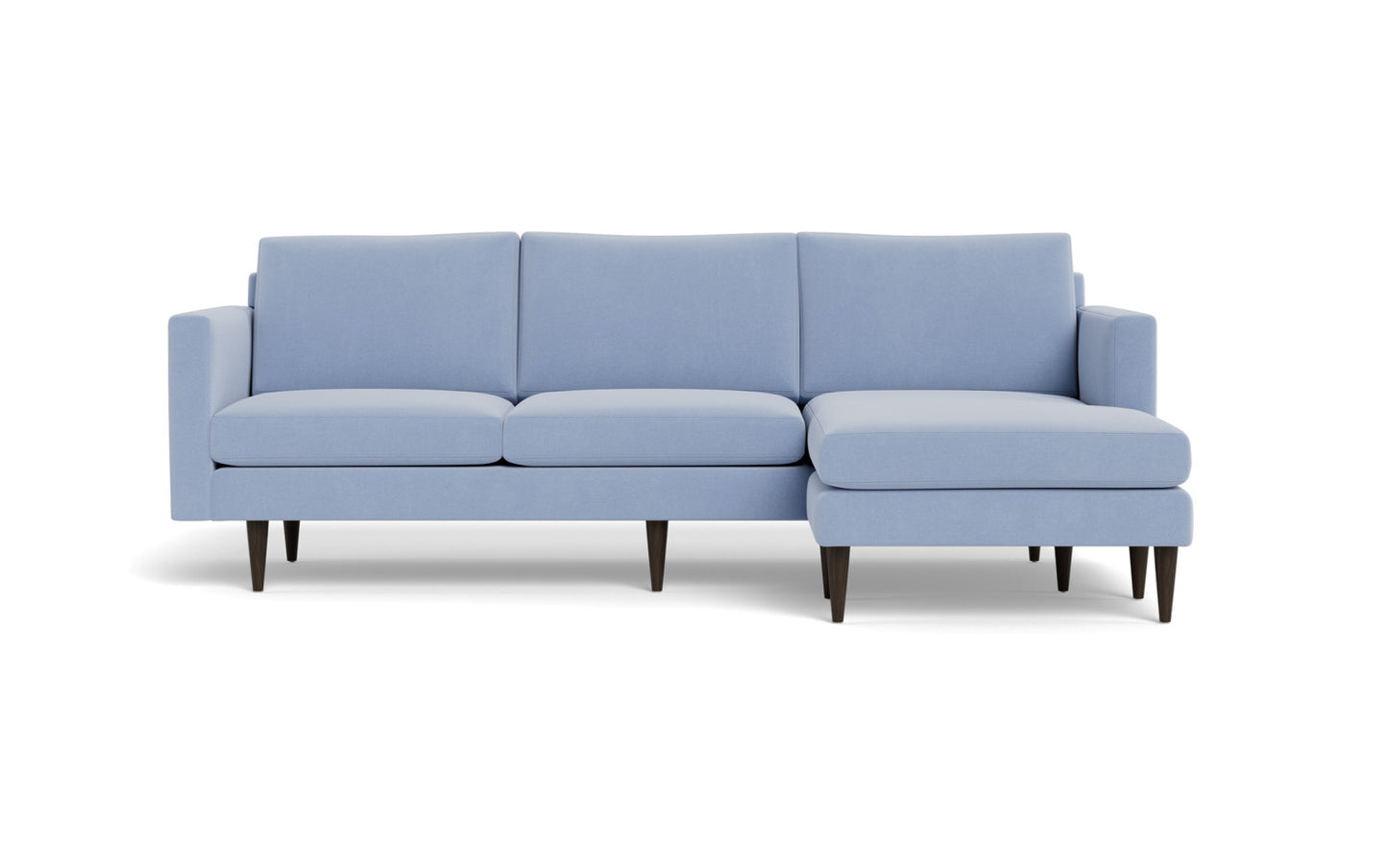 Wallace 98" Untufted Reversible Chaise Sofa - Dream Forest
