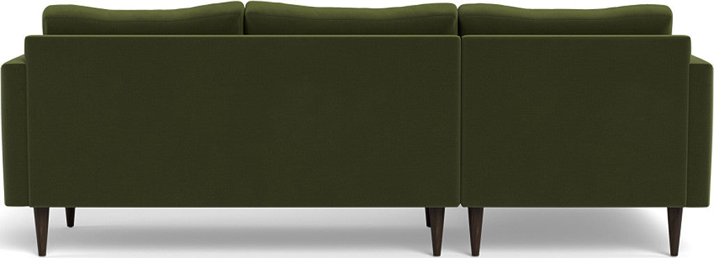 Wallace 98" Untufted Left Chaise Sectional - Dream French Blue