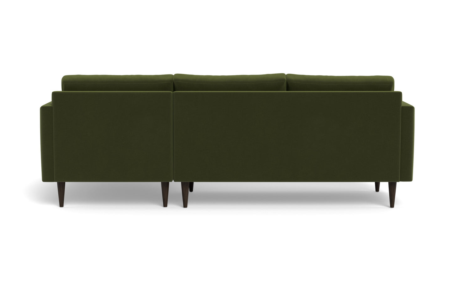 Wallace 98" Untufted Right Chaise Sectional - Dream French Blue