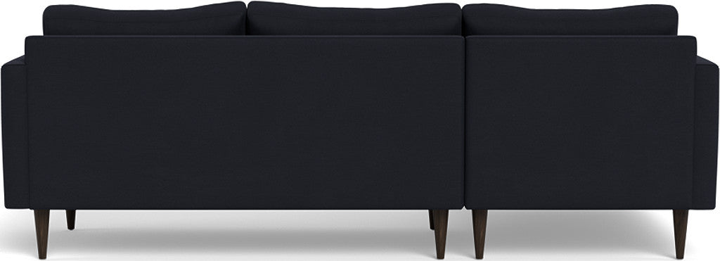 Wallace 98" Untufted Left Chaise Sectional - Dream Onyx