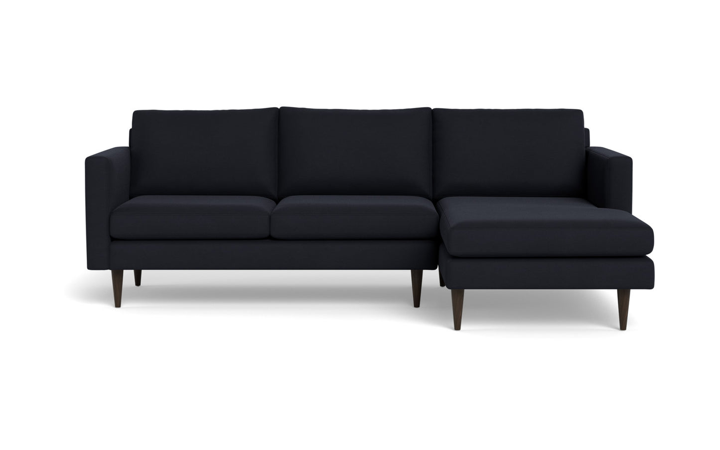 Wallace 98" Untufted Right Chaise Sectional - Dream Olive